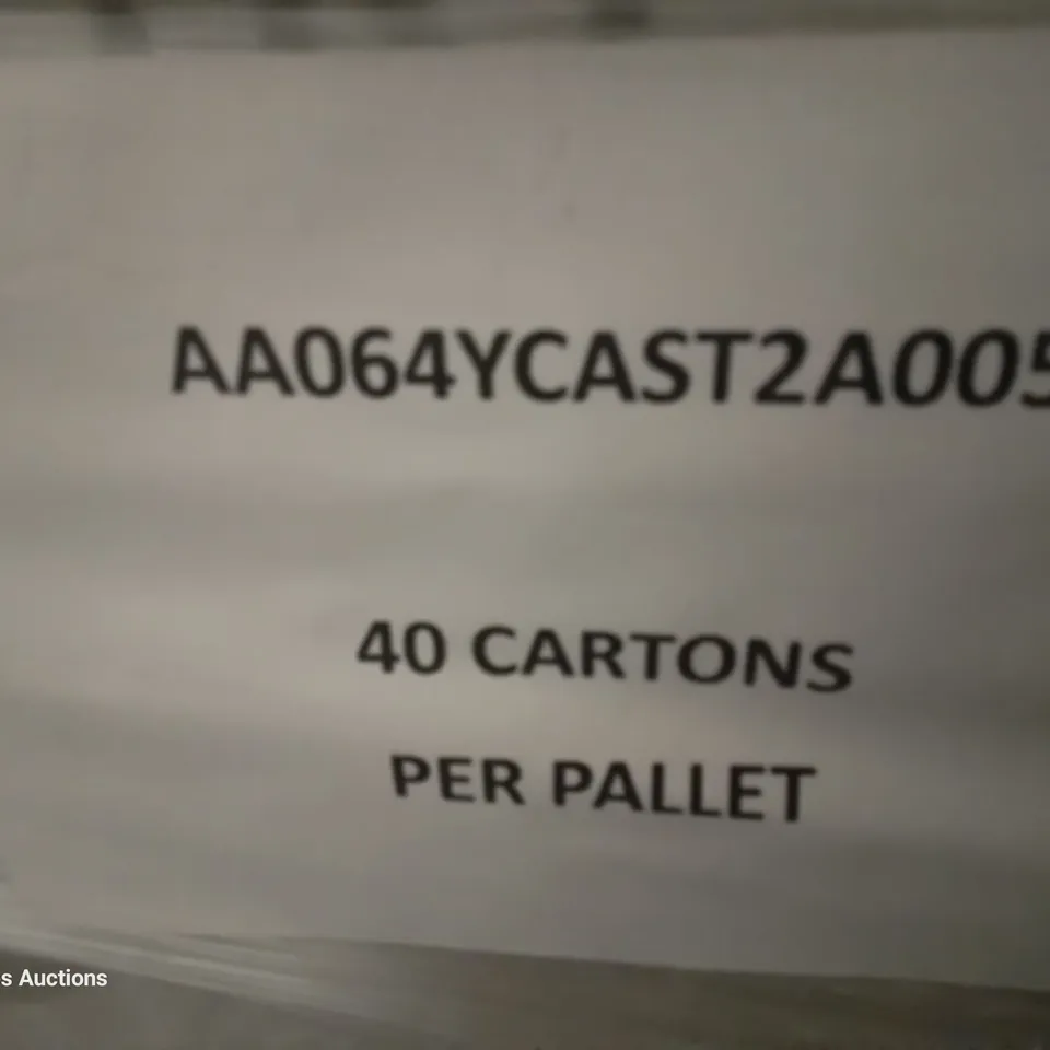 PALLET OF 40 × 5 BRAND NEW JOHNSONS CASTELLON FROST MARBLE MATT TILES EACH 597 × 297 × 10mm
