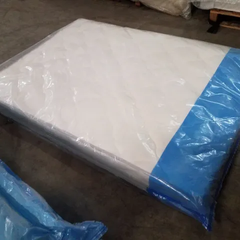 QUALITY BAGGED DOUBLE 135CM AIRSPRUNG LUXURY QUILTED MEDIUM MATTRESS