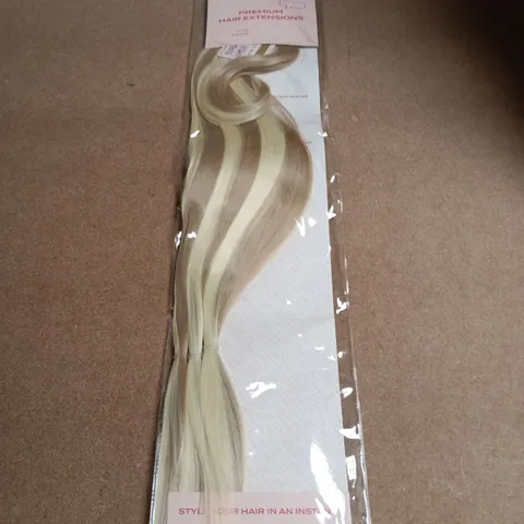 LULLABELL PREMIUM HAIR EXTENSIONS β BLONDE, STRAIGHT, LONG β SEALED PACKAGING