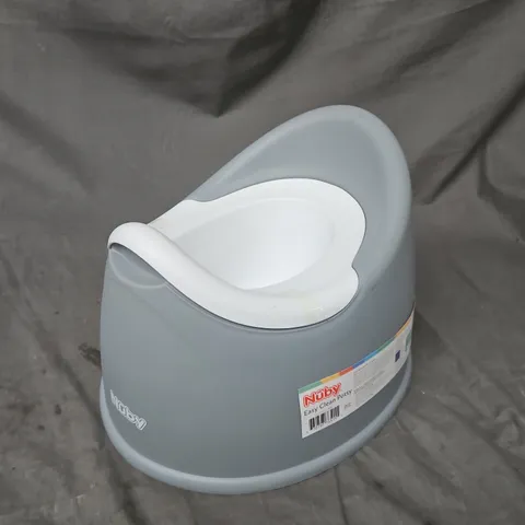 Nuby Easy Clean Potty – Baby Portable Toilet, Grey