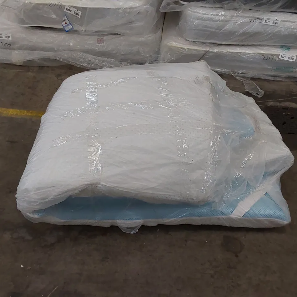 QUALITY BAGGED BUTVOES 10cm GEL MEMORY FOAM MATTRESS// SIZE: UNSPECIFIED 