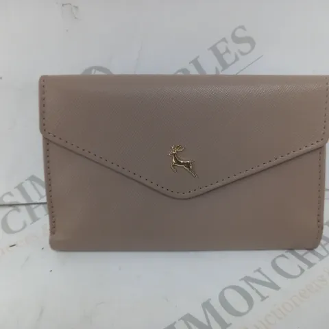ASHWOOD LEATHER FLAP OVER MEDIUM WALLET 