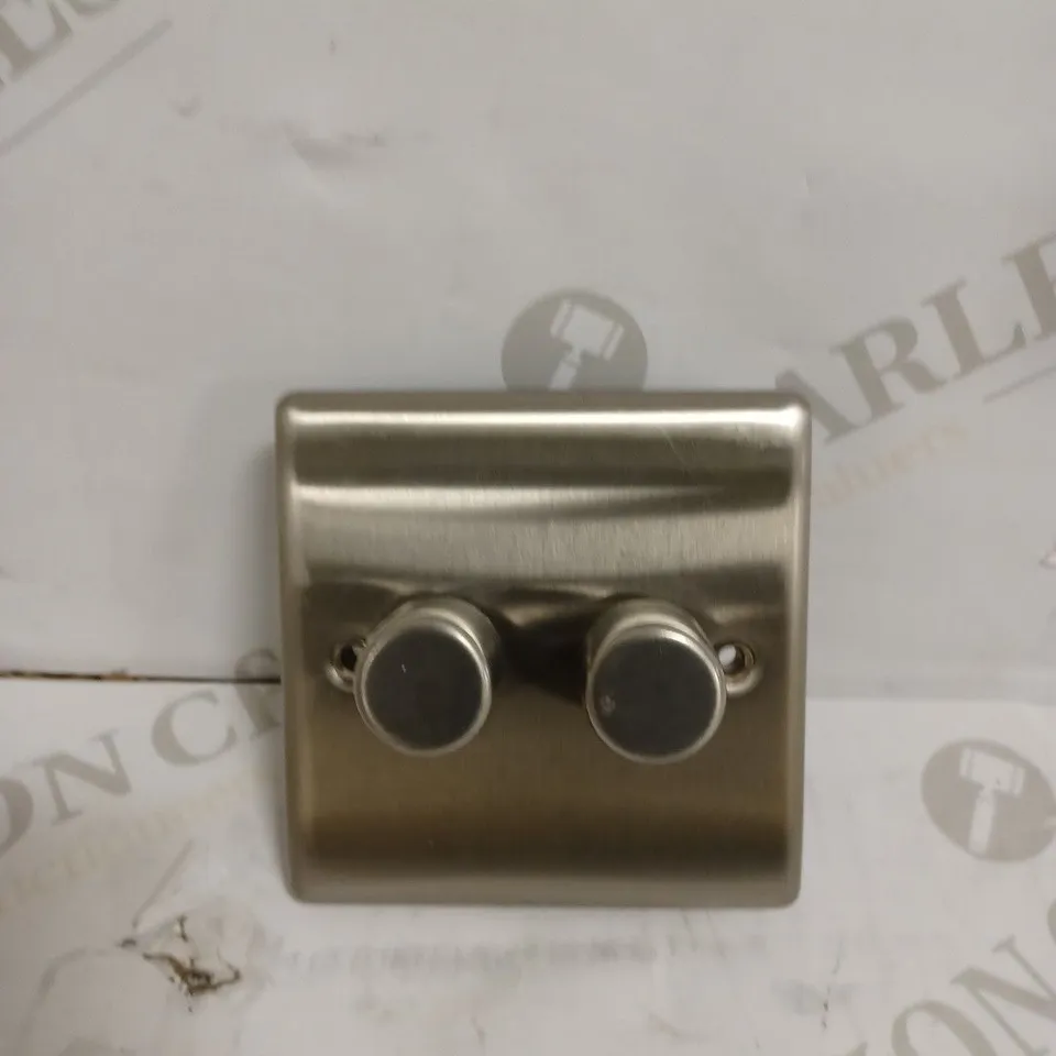 BG ELECTRICAL DOUBLE DIMMER INTELLIGENT LIGHT SWITCH