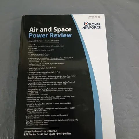 ROYAL AIR FORCE AIR AND SPACE POWER REVIEW
