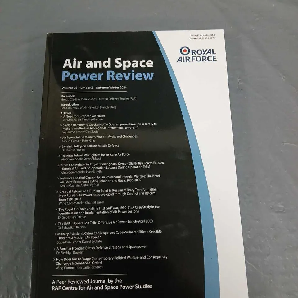 ROYAL AIR FORCE AIR AND SPACE POWER REVIEW