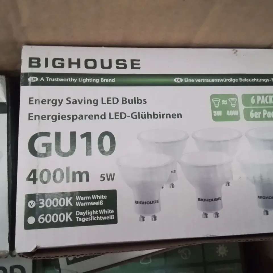 LARGE BOX CONTAINING ASSORTED LIGHT BULBS ECT.