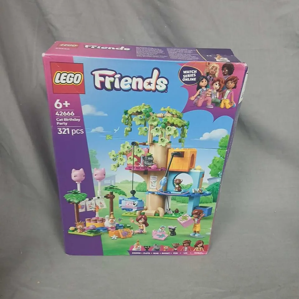 LEGO FRIENDS CAT BIRTHDAY PARTY (42666) – 321 PIECES