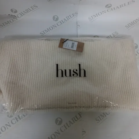 BAGGED HUSH MNNOTA WRAP KNITTED CARDIGAN SIZE M