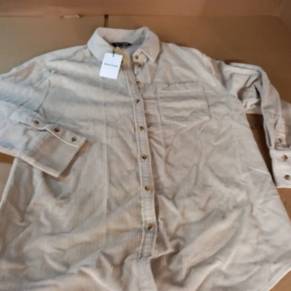 WHISTLES LUCIE CORDUROY OVERSIZED SHIRT - UK 12