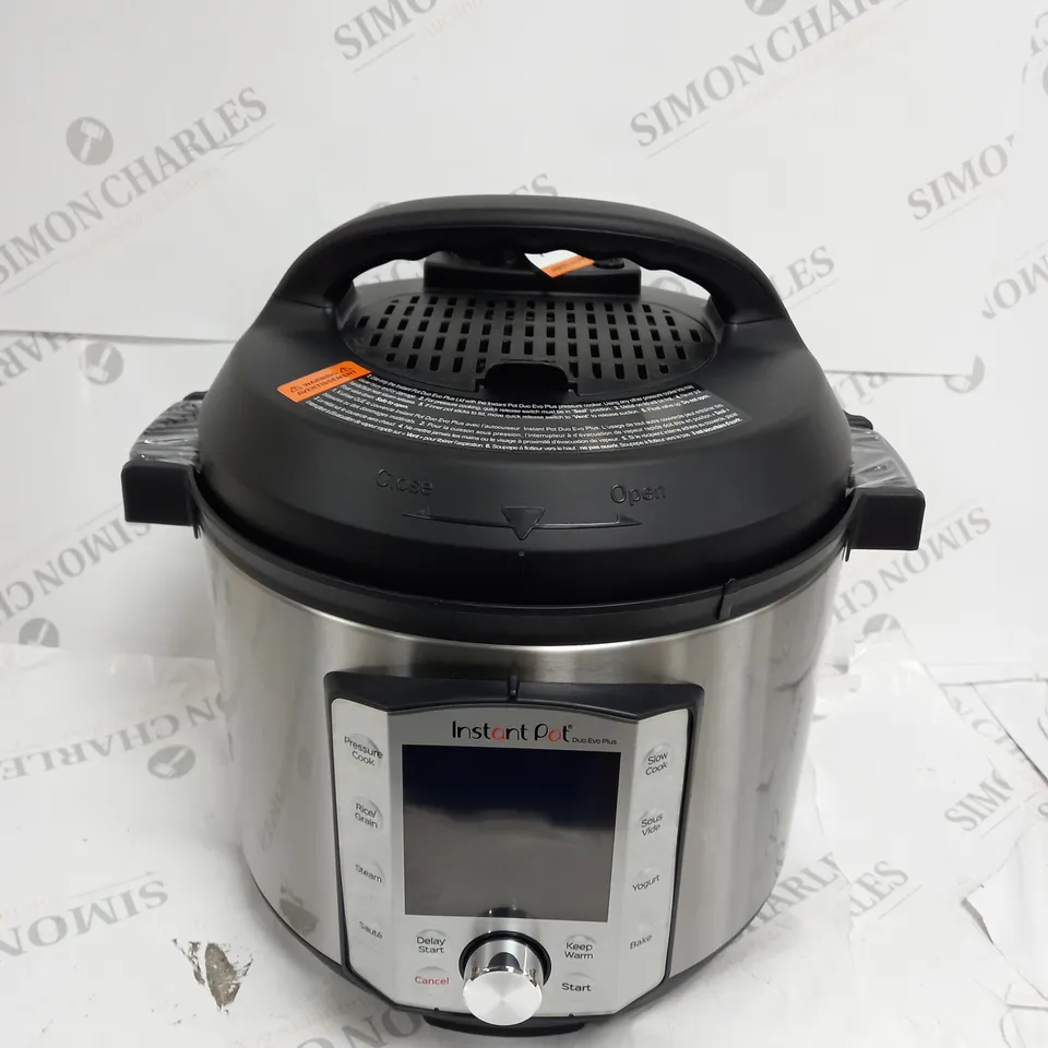 BOXED INSTANT POT DUO EVO PLUS 10-IN-1 PRESSURE COOKER 