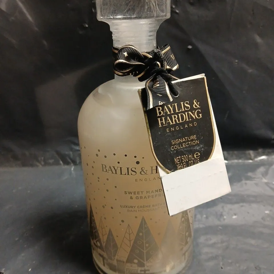 BAYLIS & HARDING ENGLAND LUXURY CREME BATH BUBBLES – SWEET MANDARIN & GRAPEFRUIT, 500ML