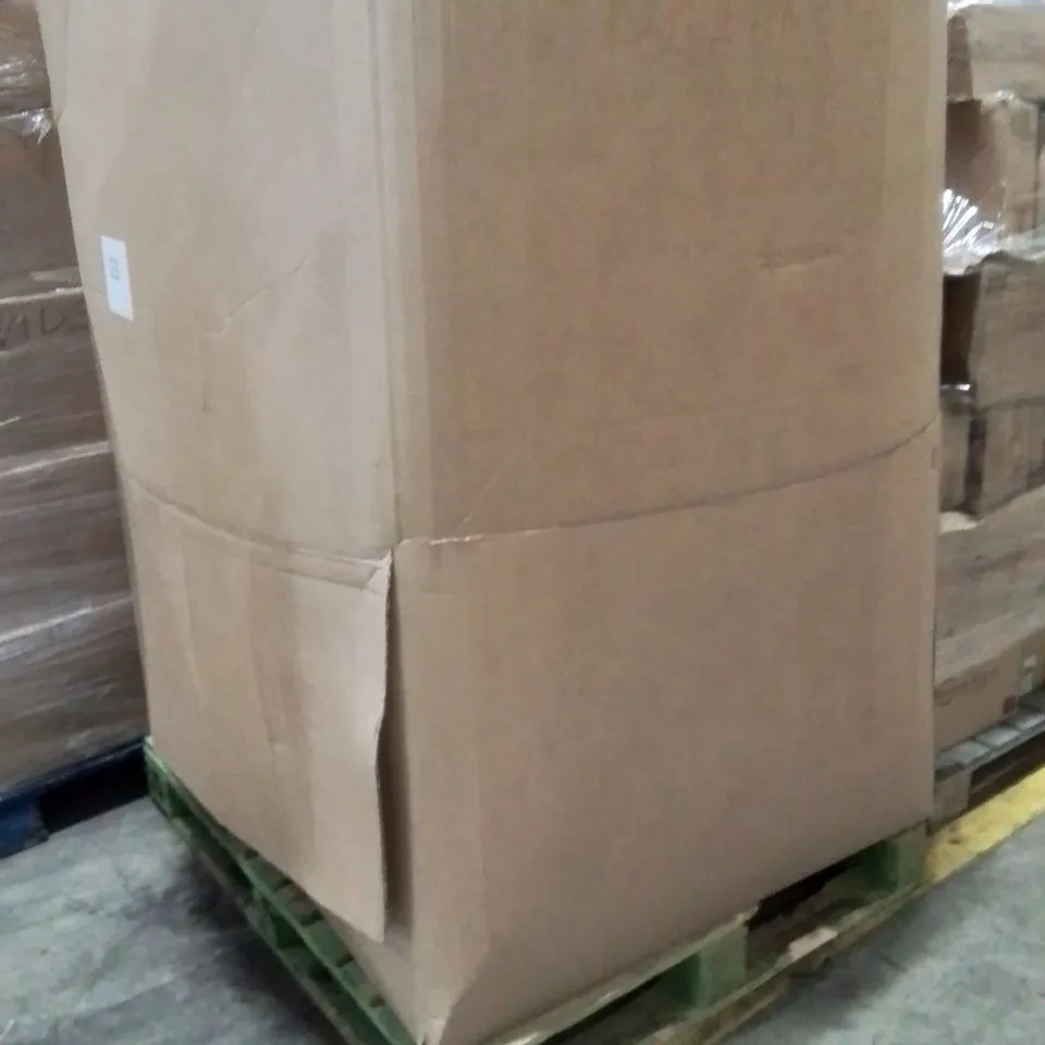 PALLET CONTAINING A LARGE QUANTITY OF HEATED BLANKETS