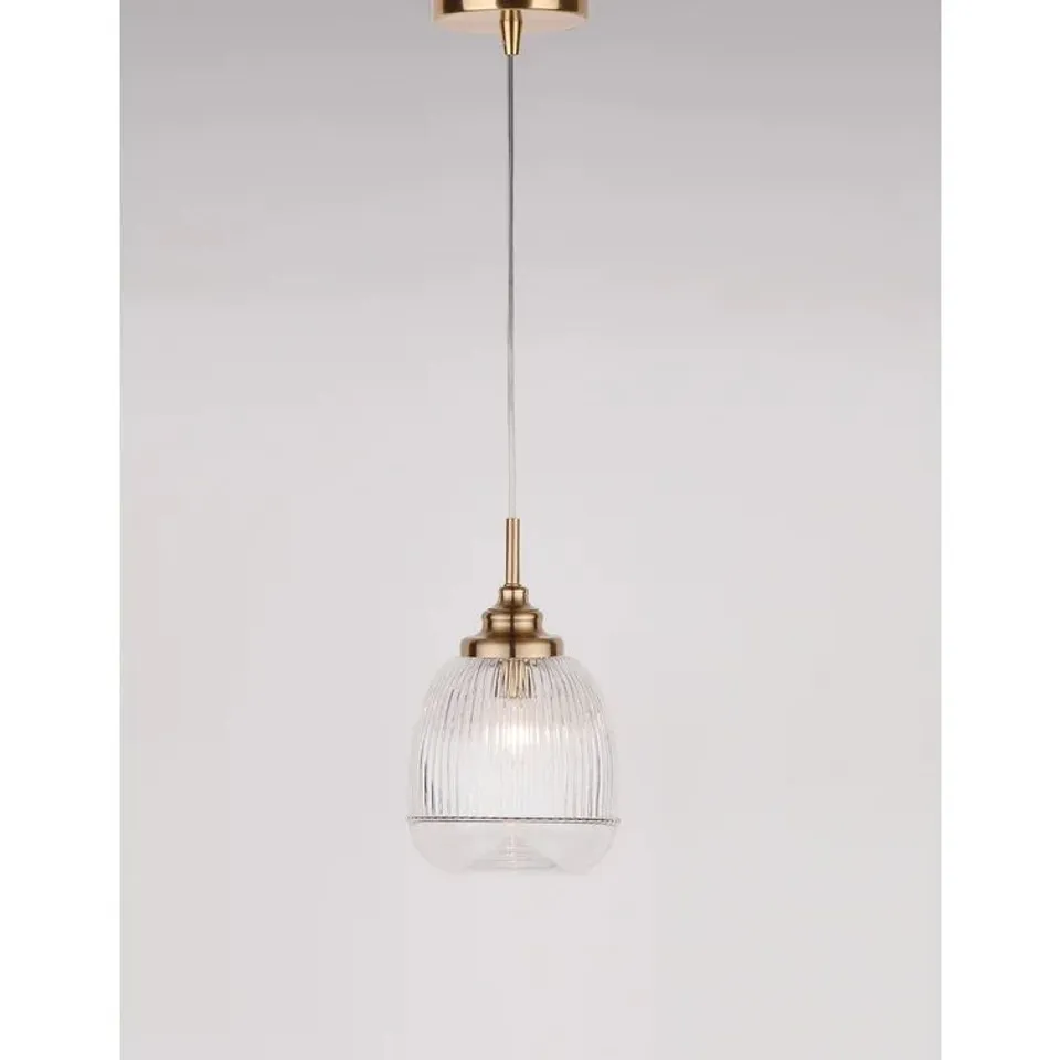 BOXED FULBRIGHT 1-LIGHT SINGLE PENDANT (1 BOX)