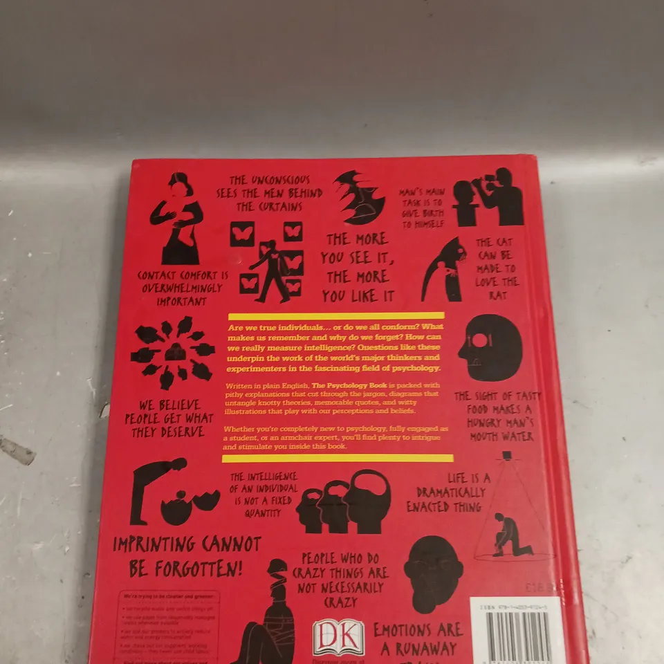 THE PSYCHOLOGY BOOK BIG IDEAS 