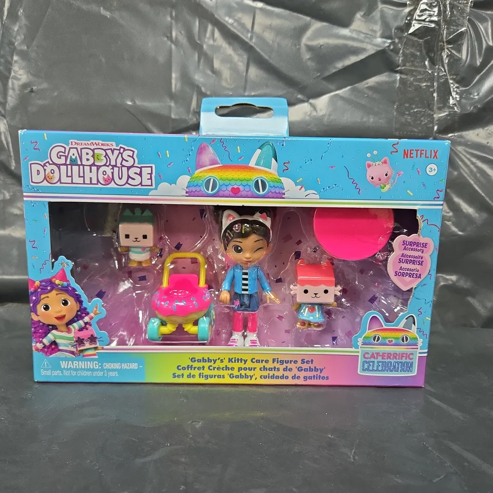 GABBYS DOLLHOUSE - GABBY'S KITTY CARE FIGURE SET