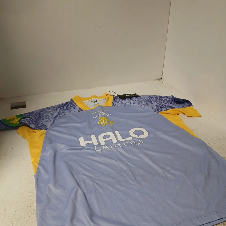 CASTORE AWAY REPLICA SHIRT – LEICESTER TIGERS, LAVENDER, SIZE L