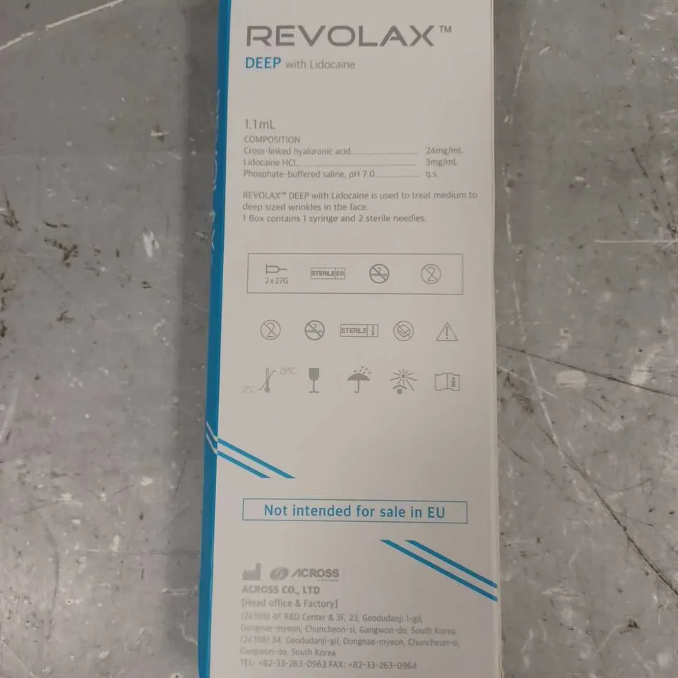 BOXED REVOLAX DEEP WITH LIDOCANE 1.1ML