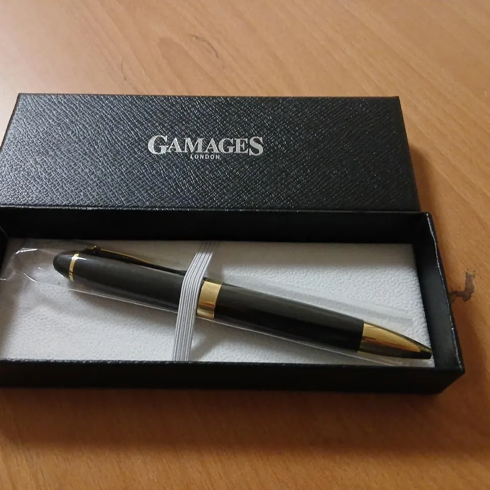 GAMAGES LONDON PEN – PRESENTATION BOX