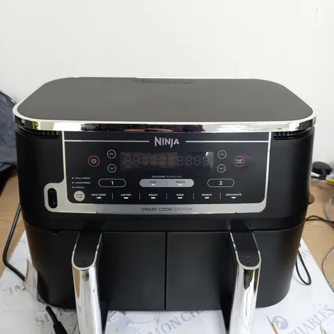 BOXED NINJA FOODI MAX 9.5L DUAL ZONE AIRFRYER AF451UK