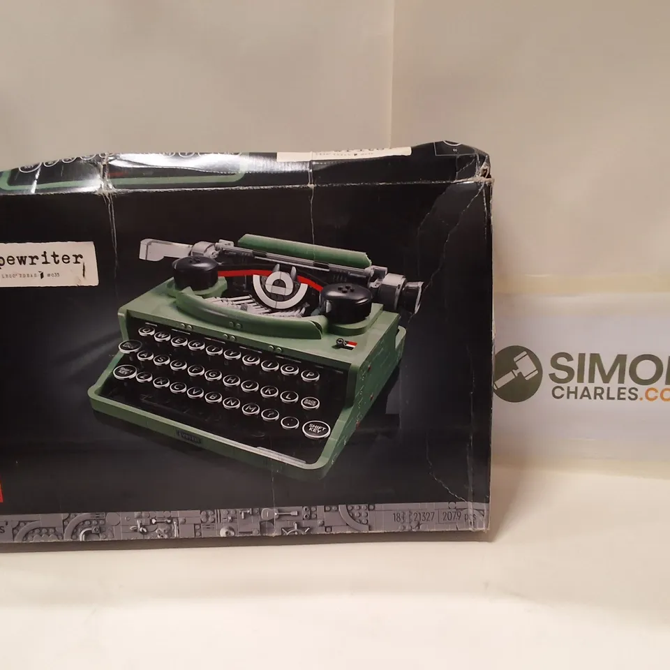 LEGO IDEAS TYPEWRITER SET – BOXED