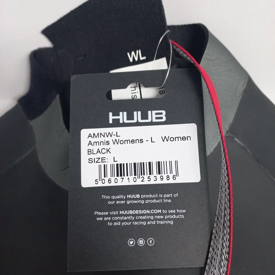HUUB AMNIS WOMEN'S WETSUIT – BLACK – SIZE L