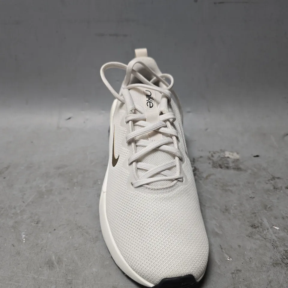 NIKE AIR ZOOM WHITE TRAINERS  -  UK 6 