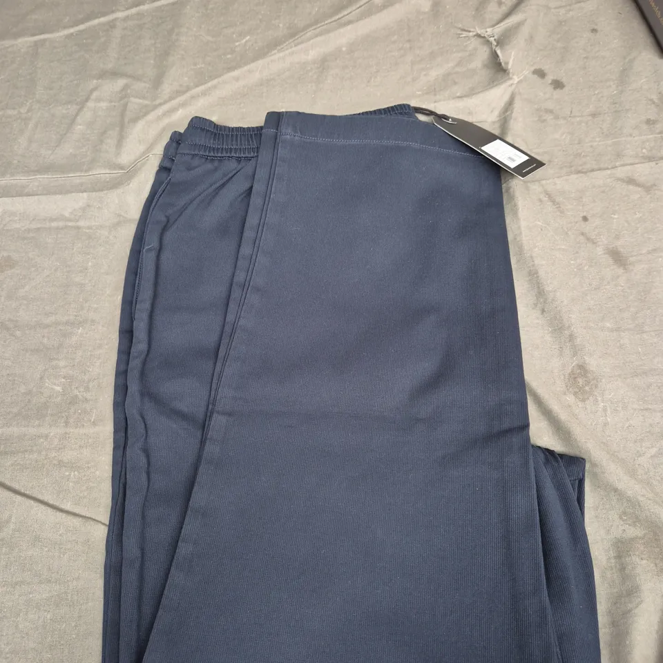 LYLE & SCOTT BEDFORD CORD TROUSERS - DARK NAVY - SIZE XXL