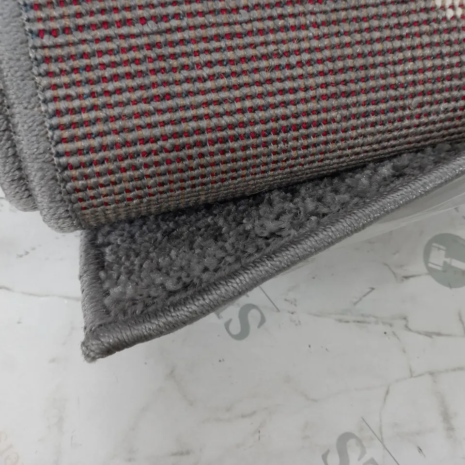 BRULO GREY AREA RUG - 60X100CM