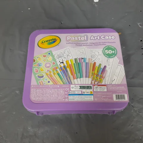 CRAYOLA PASTEL ART CASE 