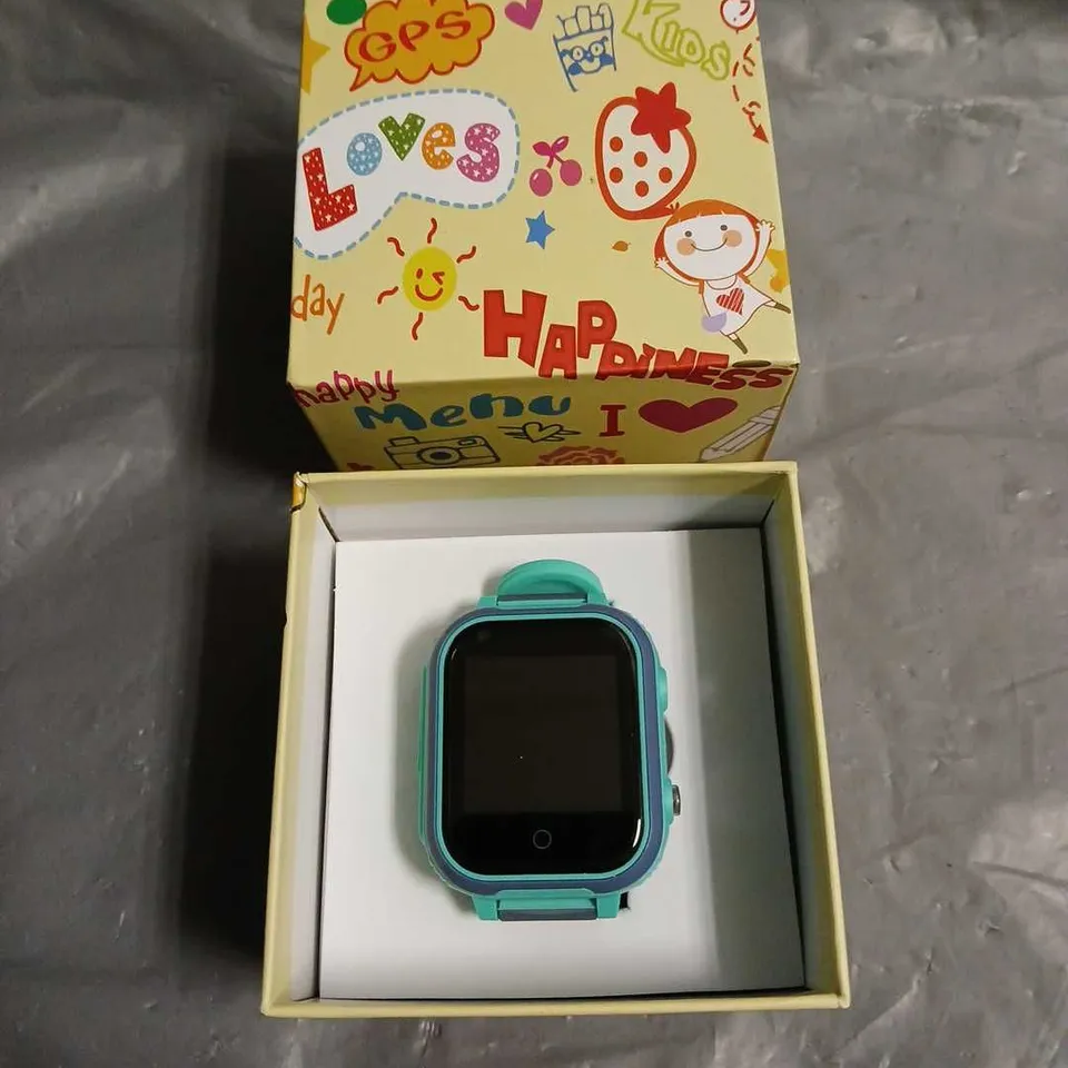 BOXED KIDS GPS SMARTWATCH IN BLUE