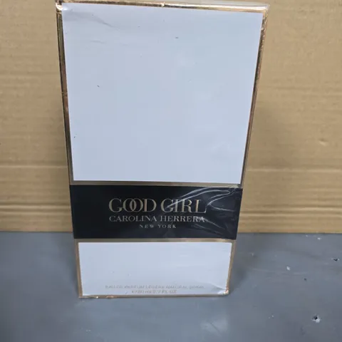 BOXED AND SEALED GOOD GIRL CAROLINA HERRERA NEW YORK EAU DE PARFUM 80ML