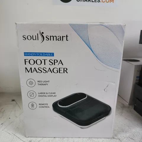 SOULSMART HANDY FOLDABLE FOOT SPA MASSAGER – BOXED