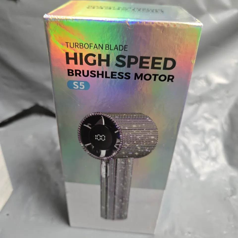 TURBOFAN BLADE HIGH SPEED BRUSHLESS MOTOR S5 HANDHELD DEVICE (BOXED)