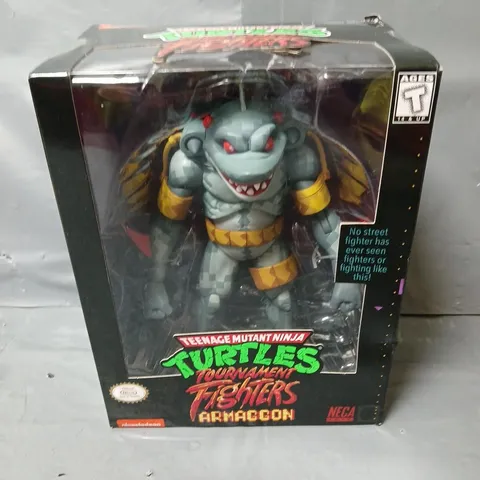 BOXED NECA TOYS TEENAGE MUTANT NINJA TUTLES TOURNAMENT FIGHTERS ARMAGGON