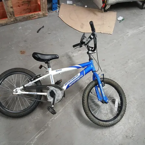AMMACO MOUNTAIN BIKE – BLUE/WHITE, CHILD'S BICYCLE
