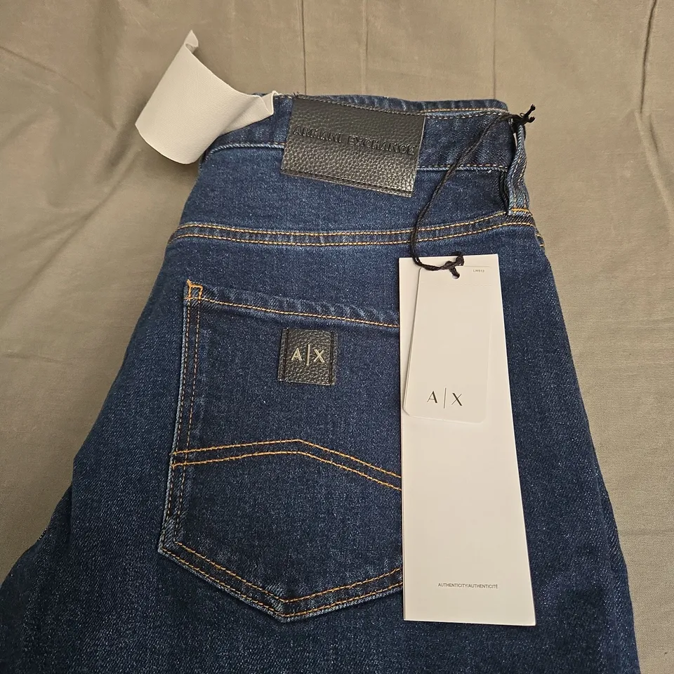 ARMANI EXCHANGE STRAIGHT DENIM JEANS SIZE W32