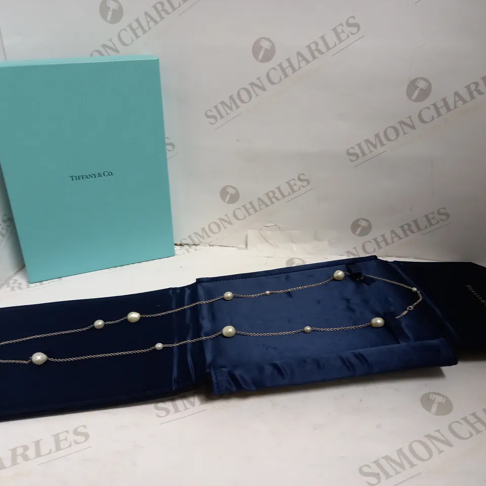 TIFFANY & CO-STYLE PEARL NECKLACE