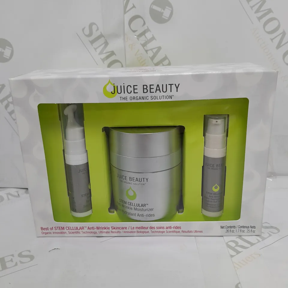 BOXED JUICE BEAUTY SKINCARE SET