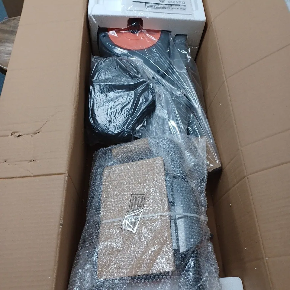 DAVINA FITNESS FOLDING MAGNETIC EXERCISE BIKE - CORAL - COLLECTION ONLY