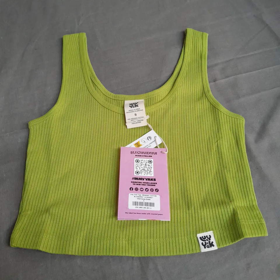 LUCY & YAK JOSY VEST TOP ECOVERO IN SMALL