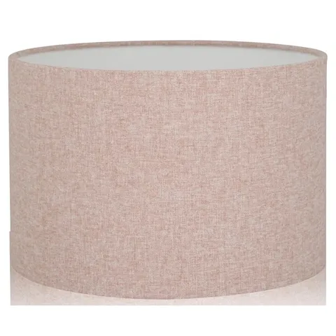 BOXED COTTON DRUM LAMP SHADE (SCREW ON)