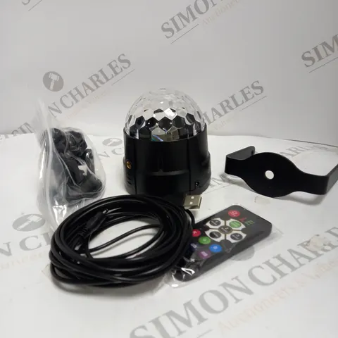 BOXED GOBIKEY PORTABLE DISCO LIGHT WITH REMOTE CONTROL 