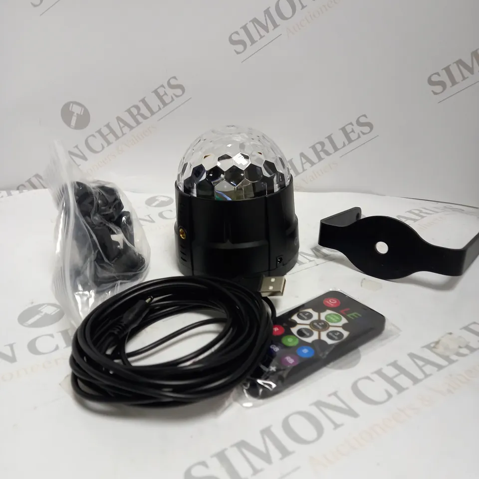 BOXED GOBIKEY PORTABLE DISCO LIGHT WITH REMOTE CONTROL