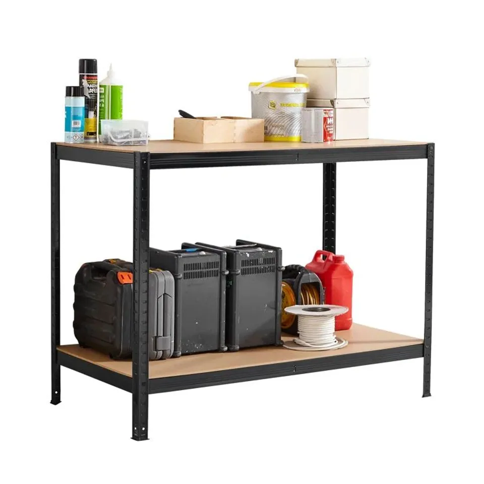 BOXED EDJUAN METAL GARAGE WORKBENCH