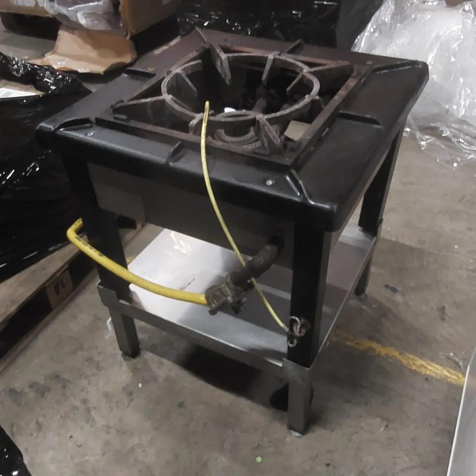 COMMERCIAL GAS STOCKPOT STOVE WITH STAND