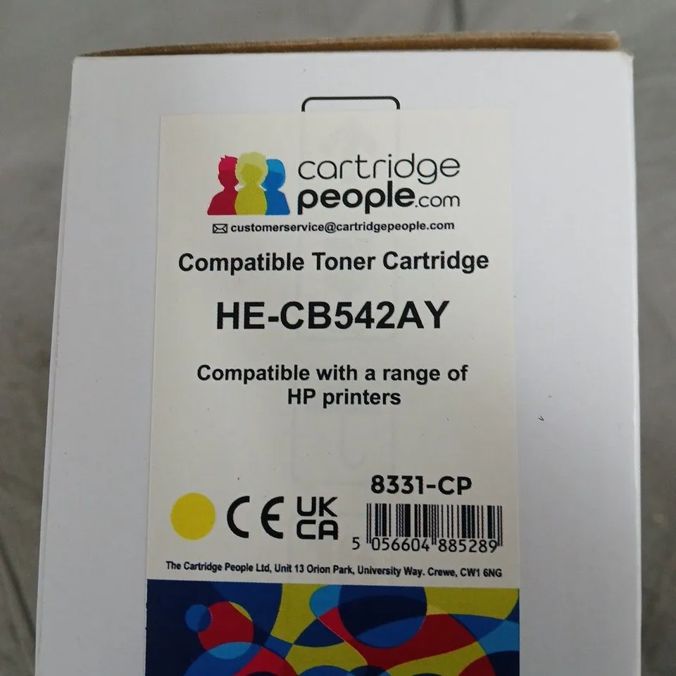 COMPATIBLE TONER CARTRIDGE HE-CB542AY (HP CB542AY)
