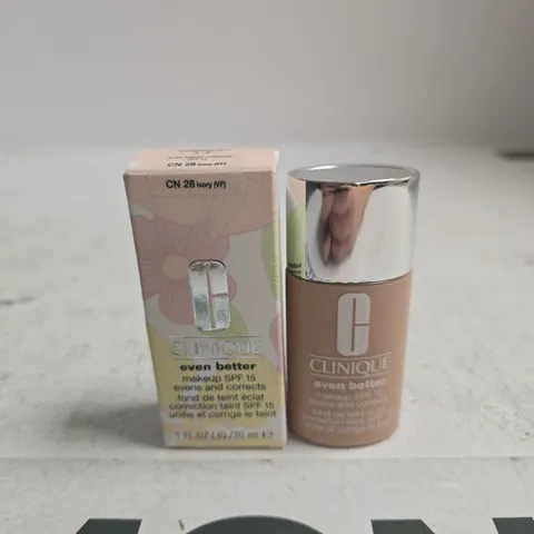 CLINIQUE EVEN BETTER MAKEUP SPF 15 FOUNDATION – CN 28 IVORY (VF)