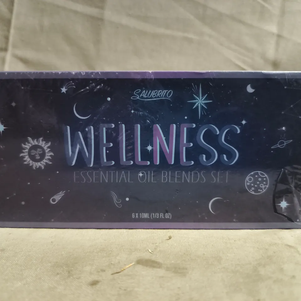 SEALED SALUBRITO WELLNESS ESSENTIAL OIL BLENDS SET (6 X 10ML)