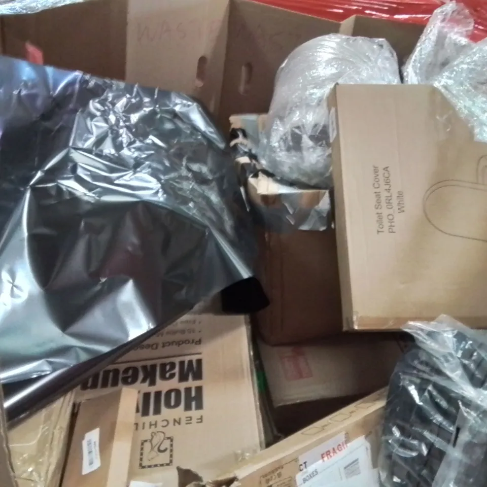 PALLET OF ASSORTED HOUSEHOLD GOODS AND PRODUCTS TO INCLUDE;BABY PLAY MATS,YOGA MAT,AIR PURIFIER