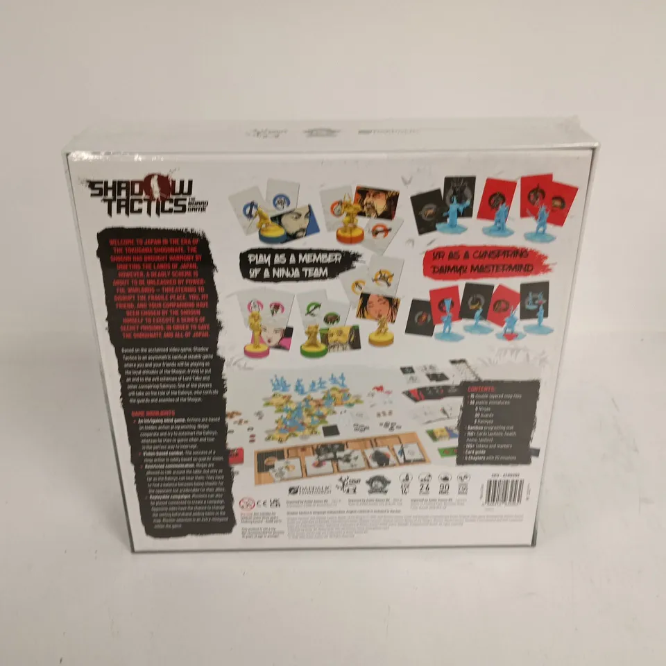 SEALED SHADOW TACTICS BOARD GAME